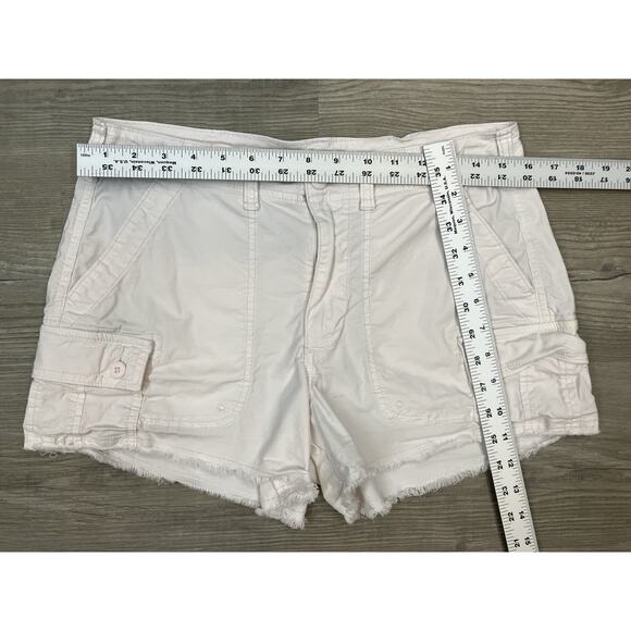 American Eagle ‘90s Boyfriend Shorts Very Pale Pink Women’s Size 6 - Picture 2 of 8